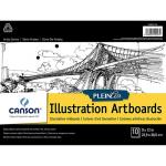 Canson Plein Air Illustration Artboard Pad 9" x 12" - (10 Sheets)