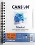 Canson Montval Watercolor Pad 5.5" x 8.5"  (20 Sheets, 140lb)  C400059878