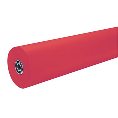 Pacon Heavyweight Kraft Paper Roll 36" x 1000'   Flame Red 50lbs