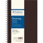 Strathmore 400 Series Black Drawing Journal (470) 7" x 10" - (100 sheets, 60lb)