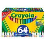 Crayola Washable Broad Line Markers Variety Pack - (64 Pack) Assorted Colors