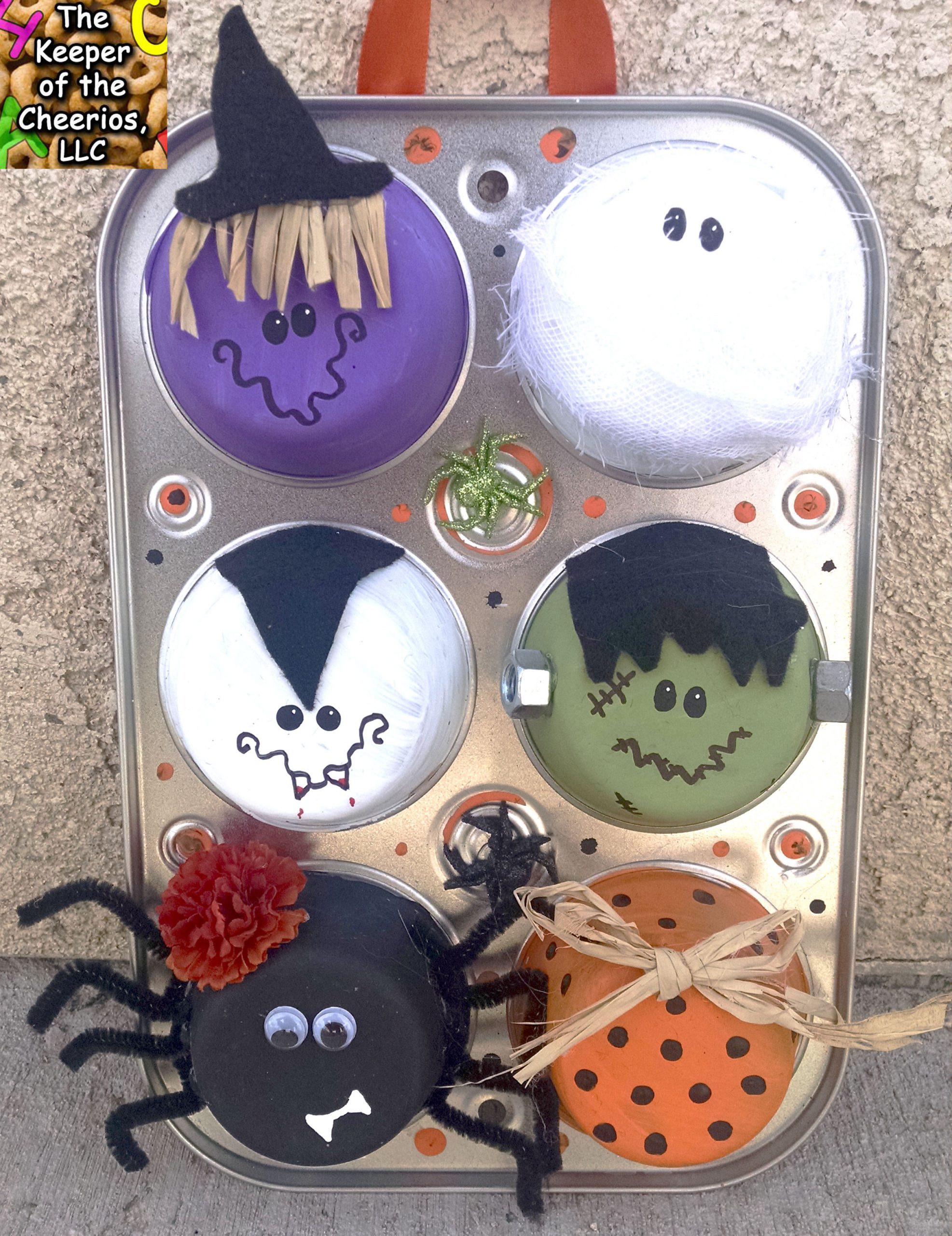 halloween muffin tin