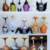 large group halloween wine glasses