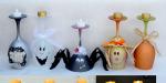 large group halloween wine glasses