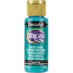 DecoArt Americana Acrylic Paint - (2oz/59ml) Peacock Teal