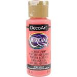 DecoArt Americana Acrylic Paint - (2oz/59ml) Bright Salmon