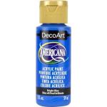 DecoArt Americana Acrylic Paint - (2oz/59ml) Bright Blue