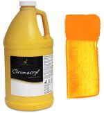 Chromacryl Acrylic Paint  2 Liter (67.7oz)- Warm Yellow