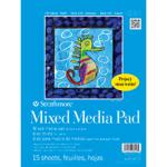 Strathmore 100 Series Youth Mixed Media Pad 9" x 12" - (15 sheets)