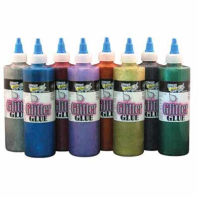 Handy Art Washable Glitter Glue - (4oz/118ml) Multi-Color