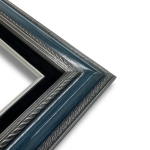 Econo Tuscan Silver Blue with Black Liner – 24″ x 30″