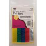 Foil Star Stickers Assorted Colors (440 count)
