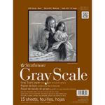 Strathmore 400 Series Gray Scale Pad (4400) 9" x 12" - (80lb, 15 sheets)