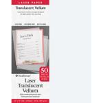 Strathmore Laser Translucent Vellum Paper 8.5" x 11"(50 sheets, 29lb)