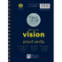 Strathmore Vision Mixed Media Pad (662)  7" x 10" - (70 sheets, 98lb)