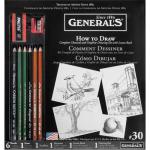 General's Learn How To Draw Kit - (11 Pieces) #30