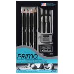 Primo Euro Blend Charcoal Pencil Drawing Set - (12 Pieces)