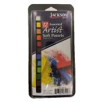 Richeson Jackson Assorted Color Soft Pastel Set (12 count)