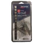 Richeson Jackson Grey Soft Pastel Set (12 count)