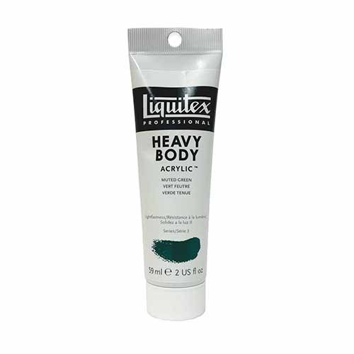 Liquitex Professional Heavy Body Acrylic Paint (2oz/59ml) Muted Green Quality Art, Inc