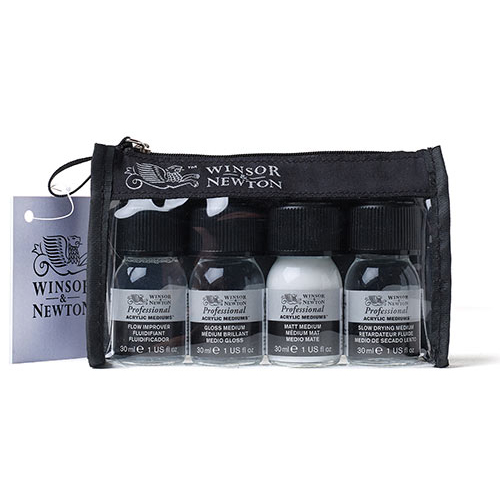 Winsor & Newton Acrylics Mediums Introduction Set (4 pack) Quality