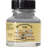 Winsor & Newton Calligraphy Ink - (1oz/30ml) Metallic Silver