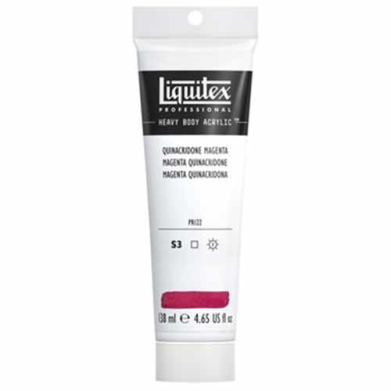 Liquitex Professional Heavy Body Acrylic Paint - (4.65oz/138ml) Quinacridone Magenta