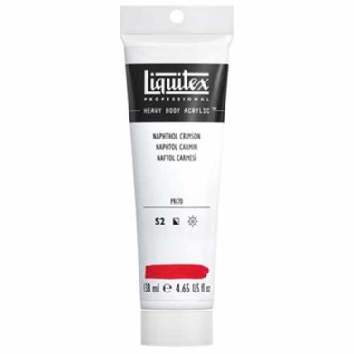 Liquitex Professional Heavy Body Acrylic Paint - (4.65oz/138ml) Naphthol Crimson