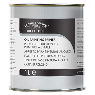 Winsor & Newton Oil Colour - (33.8oz/1L) Oil Painting Primer
