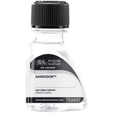 Winsor & Newton Oil Colour Solvents - (2.5oz/75ml) Sansodor Low Odor Solvent