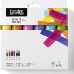 Liquitex Professional Wide Acrylic Paint Marker Set - (6 Pack) Vibrant Colors WN3699246