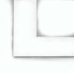 Crescent 12" x 16" Smooth White Pre-Cut Matboard (9" x 12" opening)