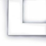 Crescent 18" x 24" Smooth White Pre-Cut Matboard (13.5" x 17.5" opening)