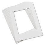 Pacon Pre-Cut White Matboard 12" x 18" (12 count)