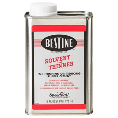 Speedball Bestine Solvent & Thinner (16 ounces) **** IN STORE PICK UP & LOCAL DELIVERY ONLY