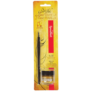 Speedball Gold Pen & Ink - (3 Pieces)