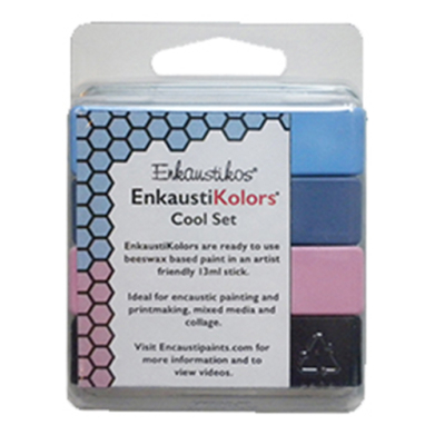 Enkaustikos EnkaustiKolors - (4 Pack) Cool Set