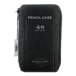 Speedball Global Art Canvas Pencil Case Black - Holds 48 Pencils