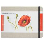 Global Art Travelogue Watercolor Hand Book - Landscape (5.25" x 8.25")