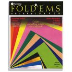 Yasutomo Double Sided Origami Paper - (55 Sheets, 3 Sizes), Assorted Colors