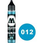 Molotow Grafx Aqua Ink Refill - (30ml) 012 Cyan