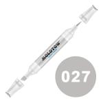 Molotow Aqua Twin Marker 2-6mm / Soft Brush - 027 Neutral Grey 04