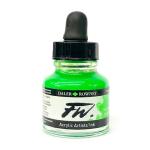Daler Rowney FW Acrylic Artists Ink - (1oz bottle)-Fluorescent Green 349