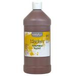 Handy Art Little Masters Washable Tempera Paint - (32oz/946ml) Brown