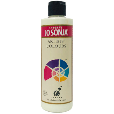 Chroma's Jo Sonja Fine Artists' Acrylic Paint - (8.4oz/250ml) Warm White