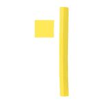 Richeson Semi-Hard Square Pastel - 72 Yellow