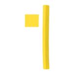 Richeson Semi-Hard Square Pastel - 73 Yellow