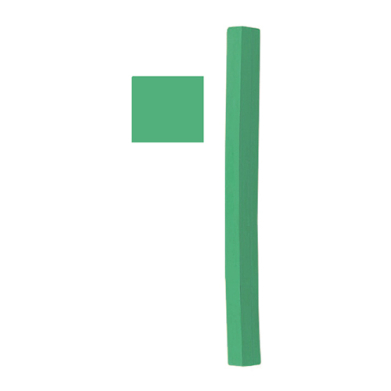 Richeson Semi-Hard Square Pastel - 31 Green