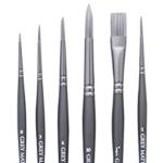 Richeson Grey Matters Brushes for Watercolor - (Set of 6)