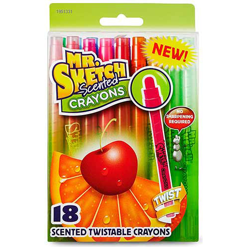 Mr. Sketch Scented Twistable Gel Crayons – (6 Pack) - Quality Art